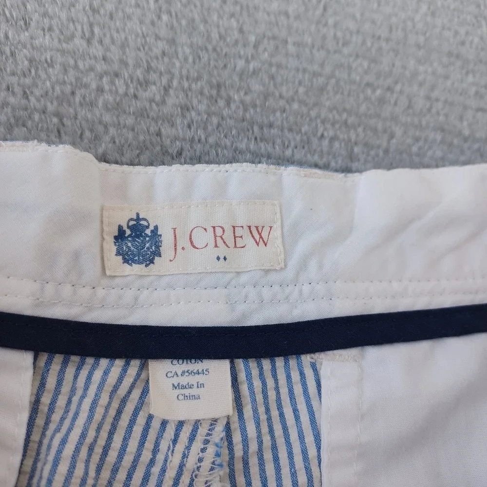 J. Crew Seersucker Shorts‎ Mens 30 Blue 10